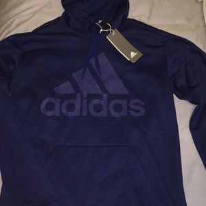 adidas hoodie dark blue